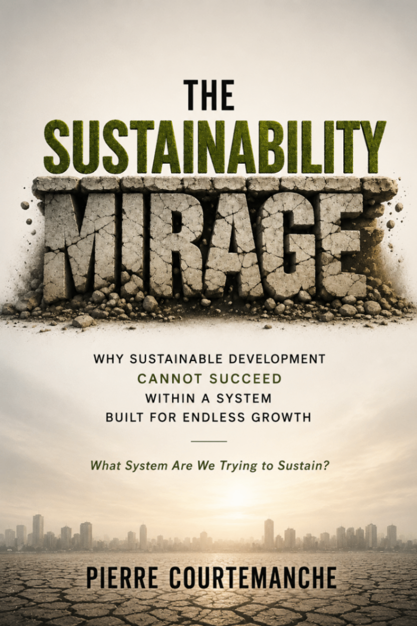 The Sustainability Mirage — book cover